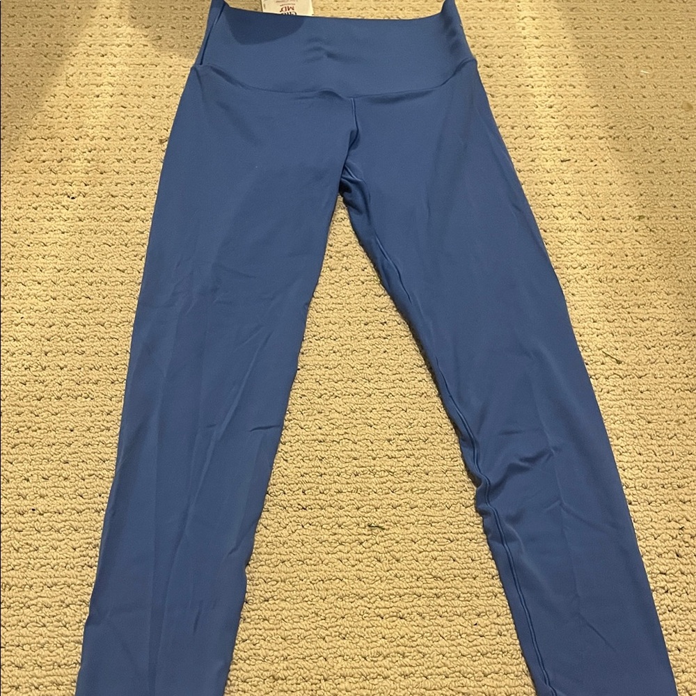Blue High-Waisted Aerie Leggings